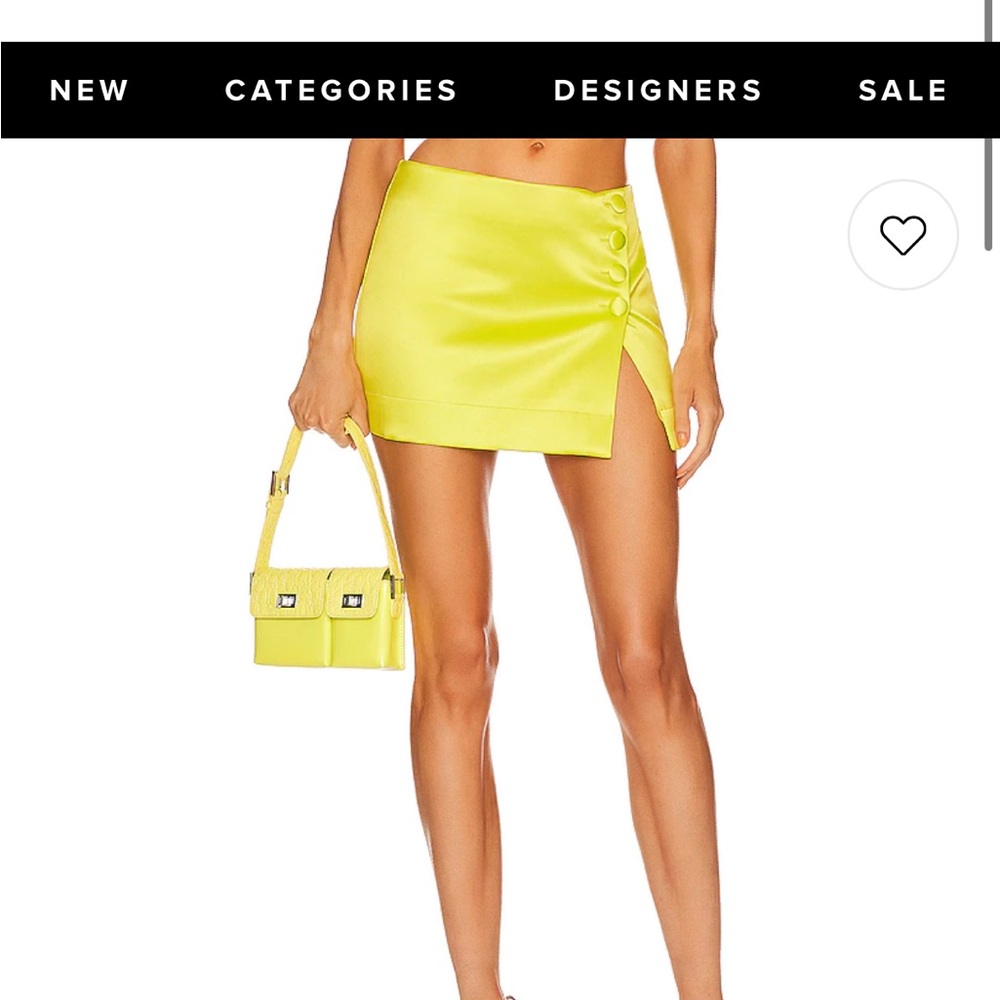 Revolve Michael Costello skirt NWT